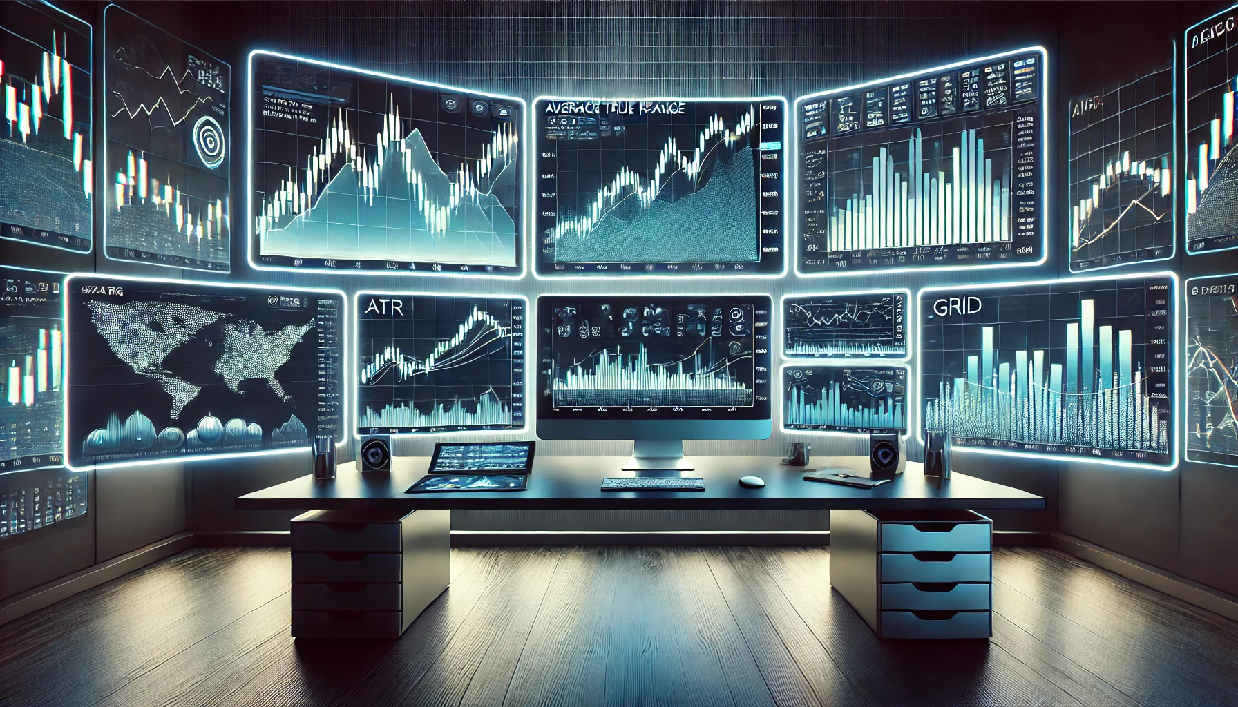 ATR-based grid trading technique