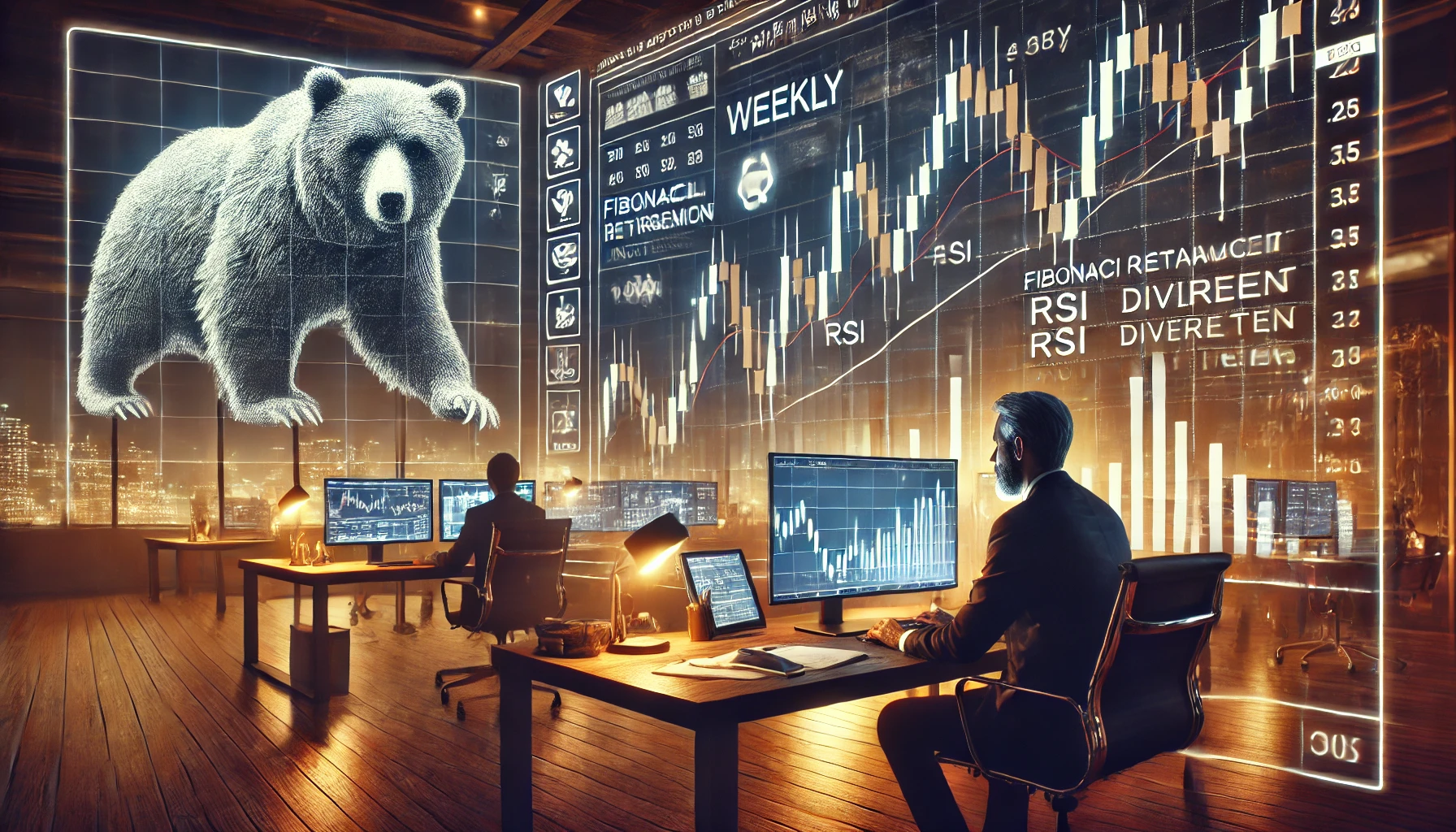 Weekly chart bearish market tactics