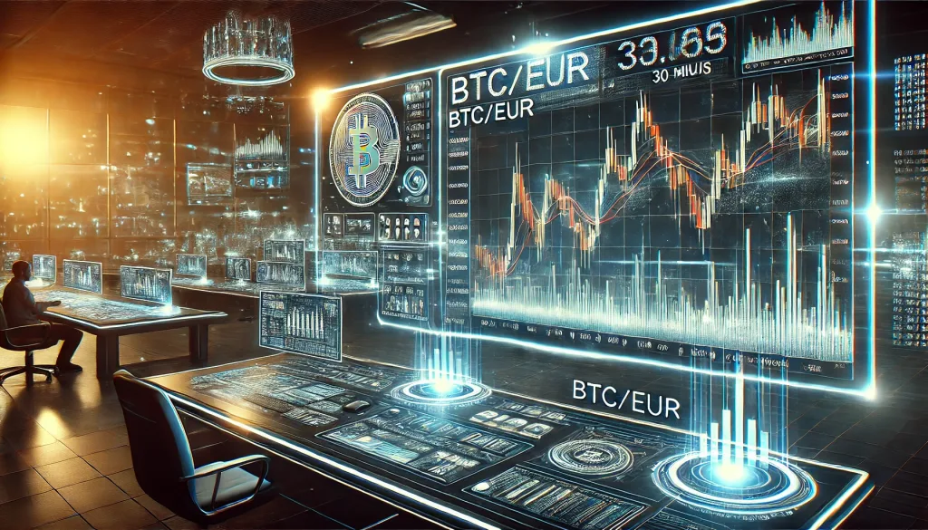 BTC/EUR intraday trading technique