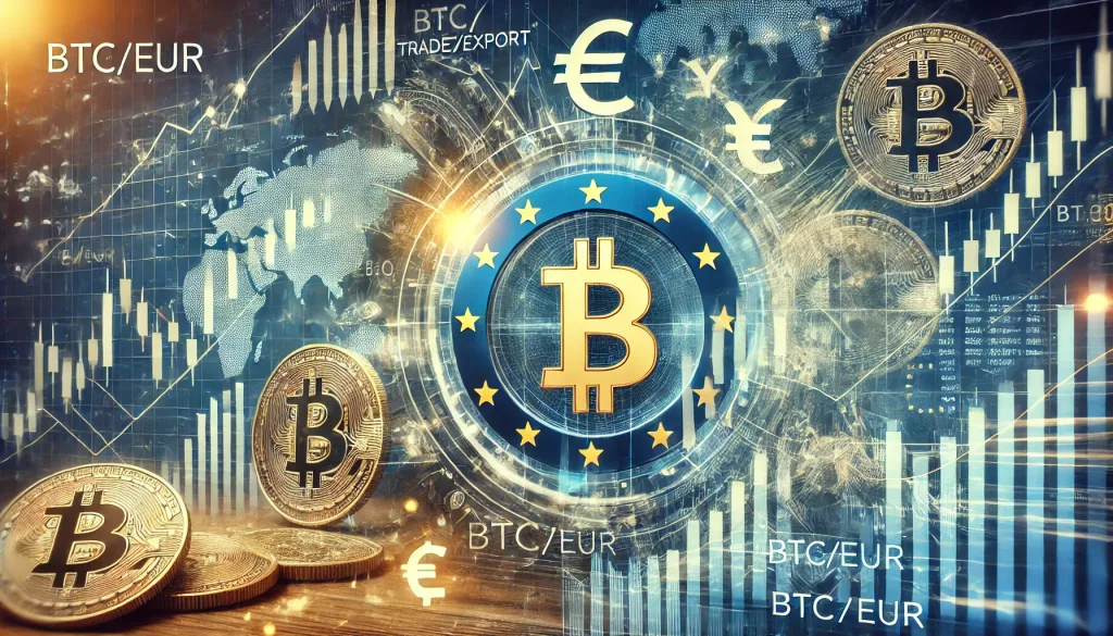 BTC/EUR trade balance impact