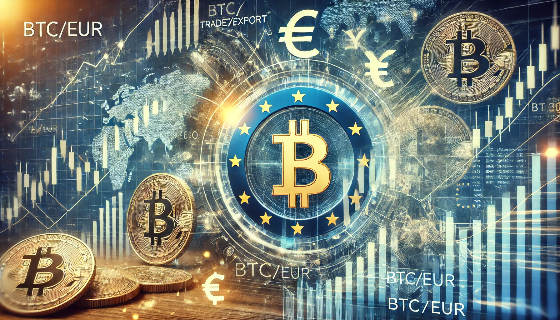 BTC/EUR trade balance impact
