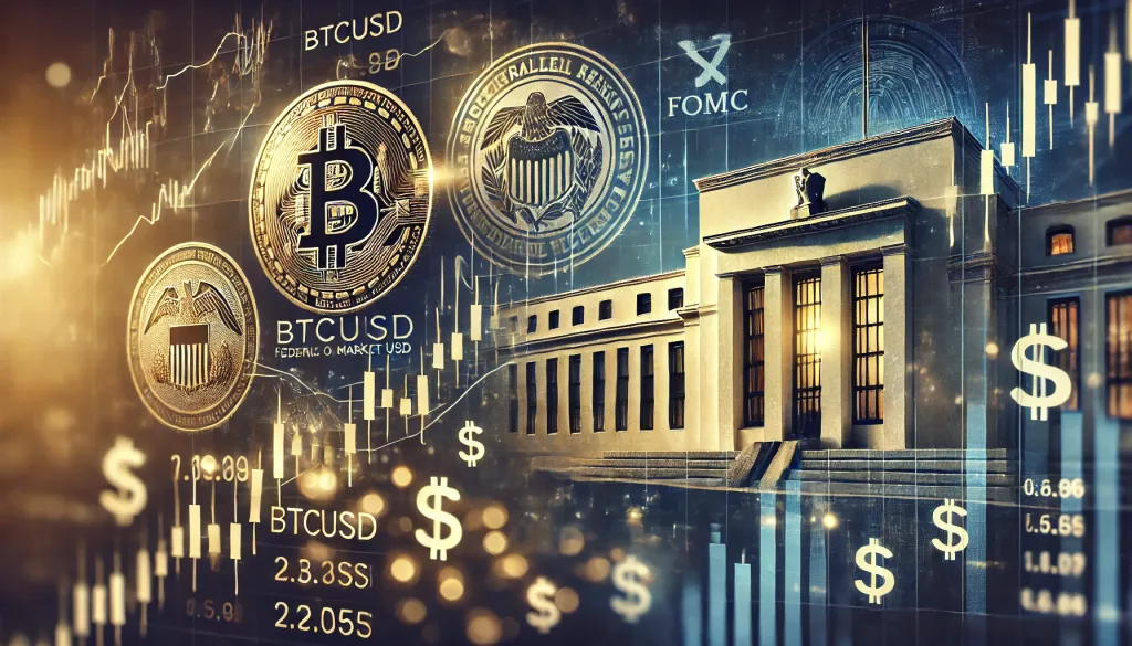 BTCUSD trading during FOMC