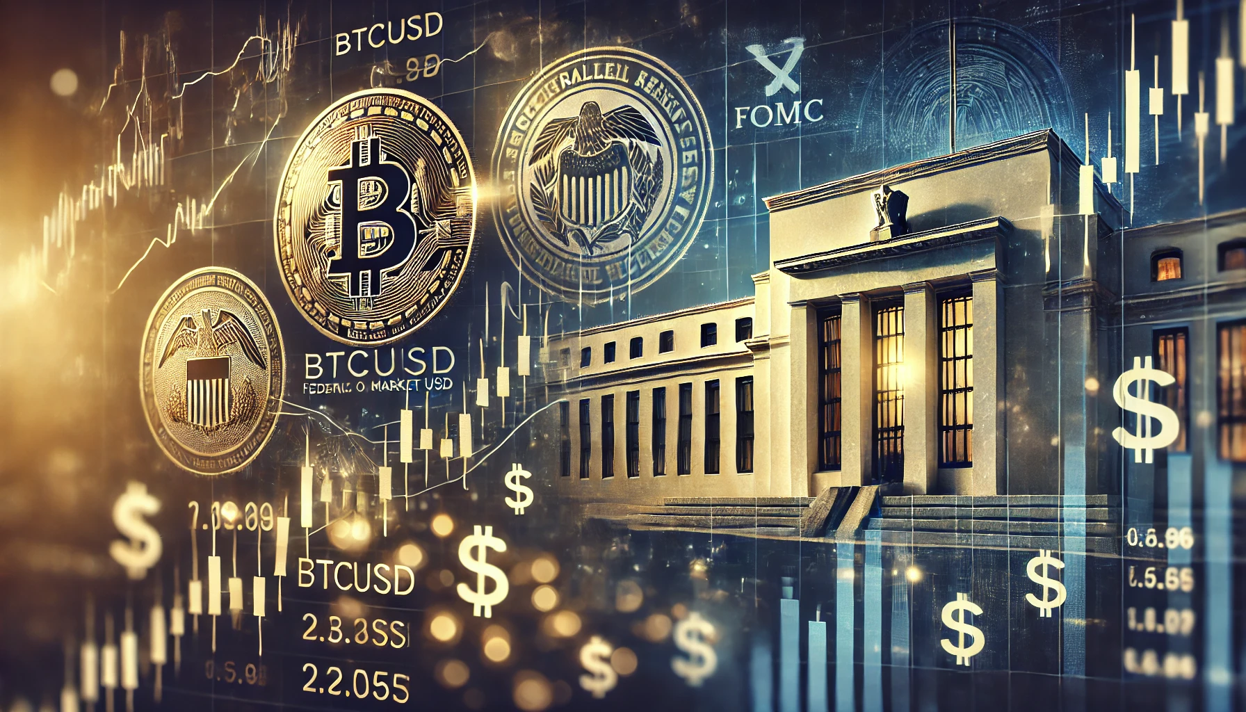 BTCUSD trading during FOMC