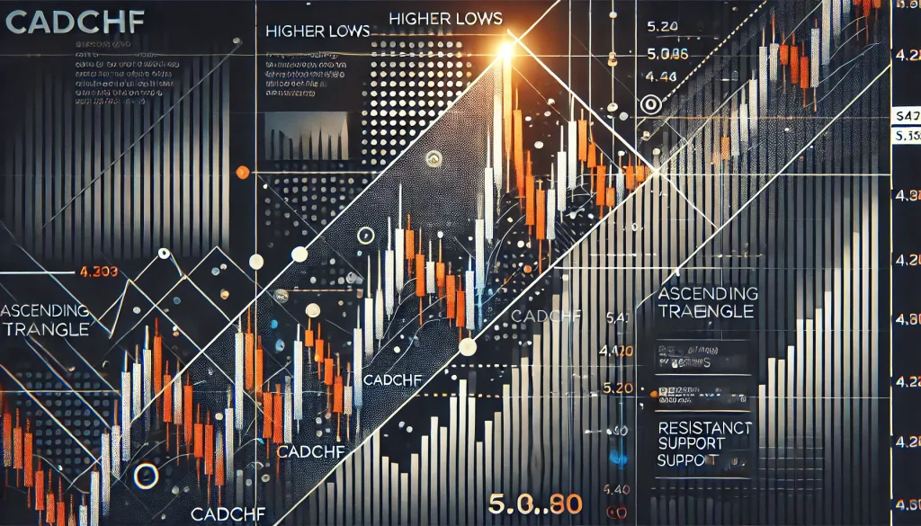 CADCHF ascending triangle strategy