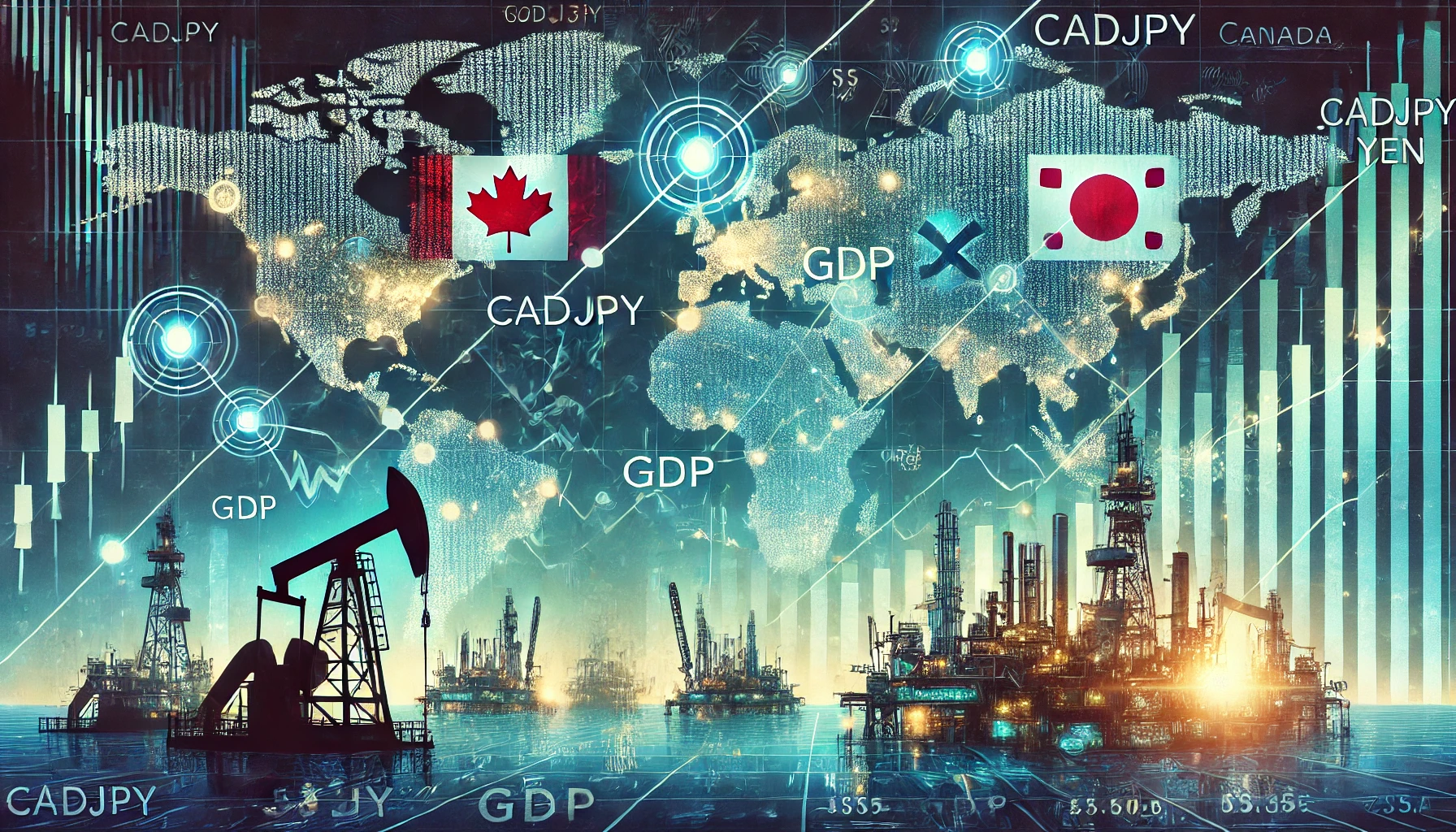 CADJPY GDP correlation