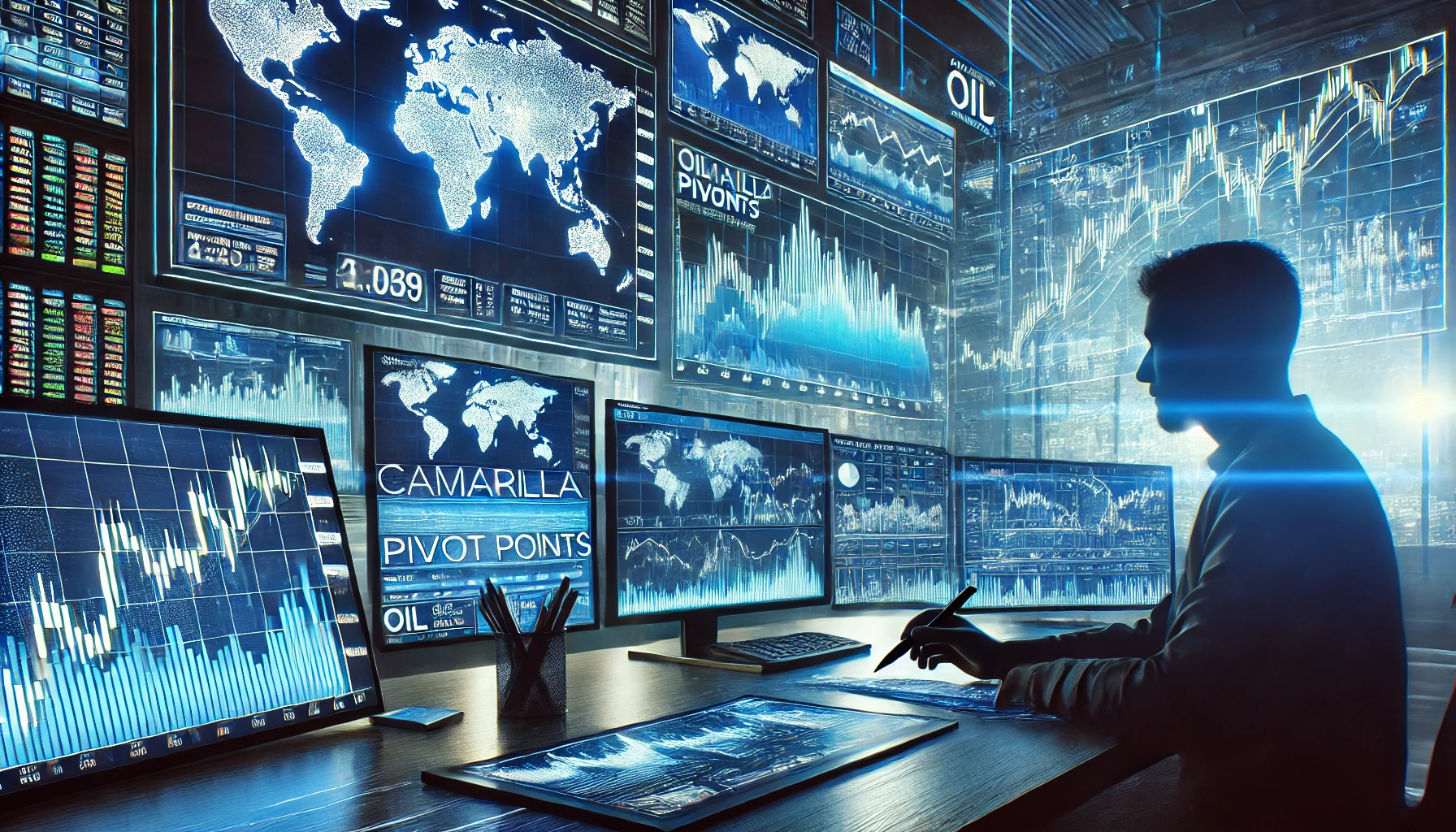 How to use Camarilla pivots in oil trading