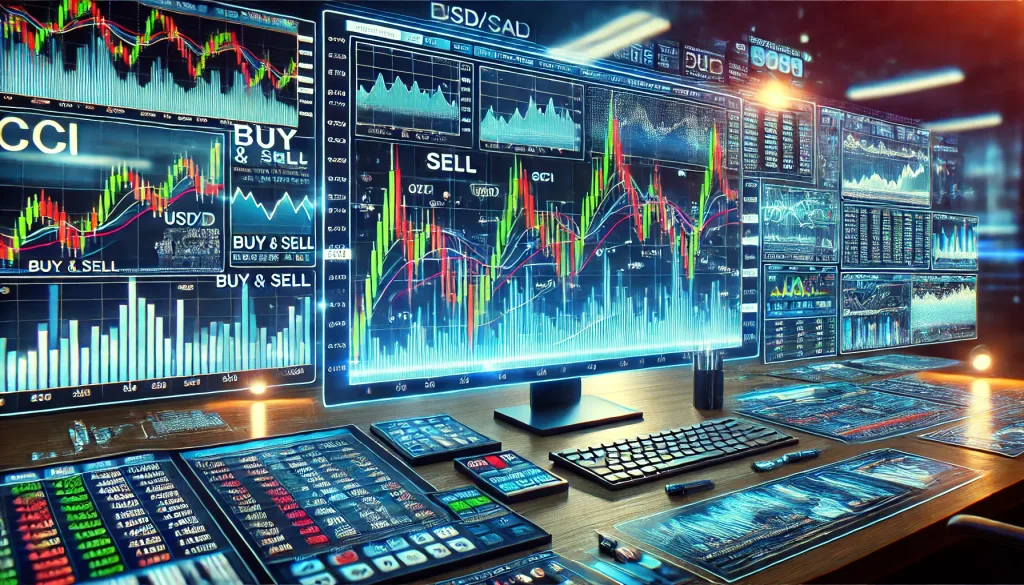 CCI trading technique for USD/CAD