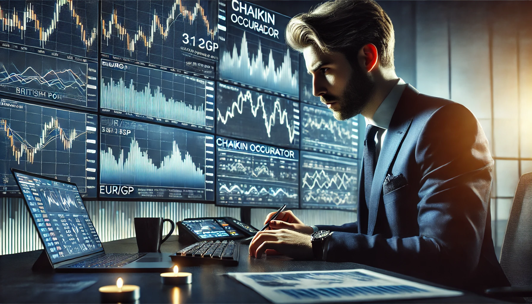 Chaikin Oscillator strategy for EUR/GBP