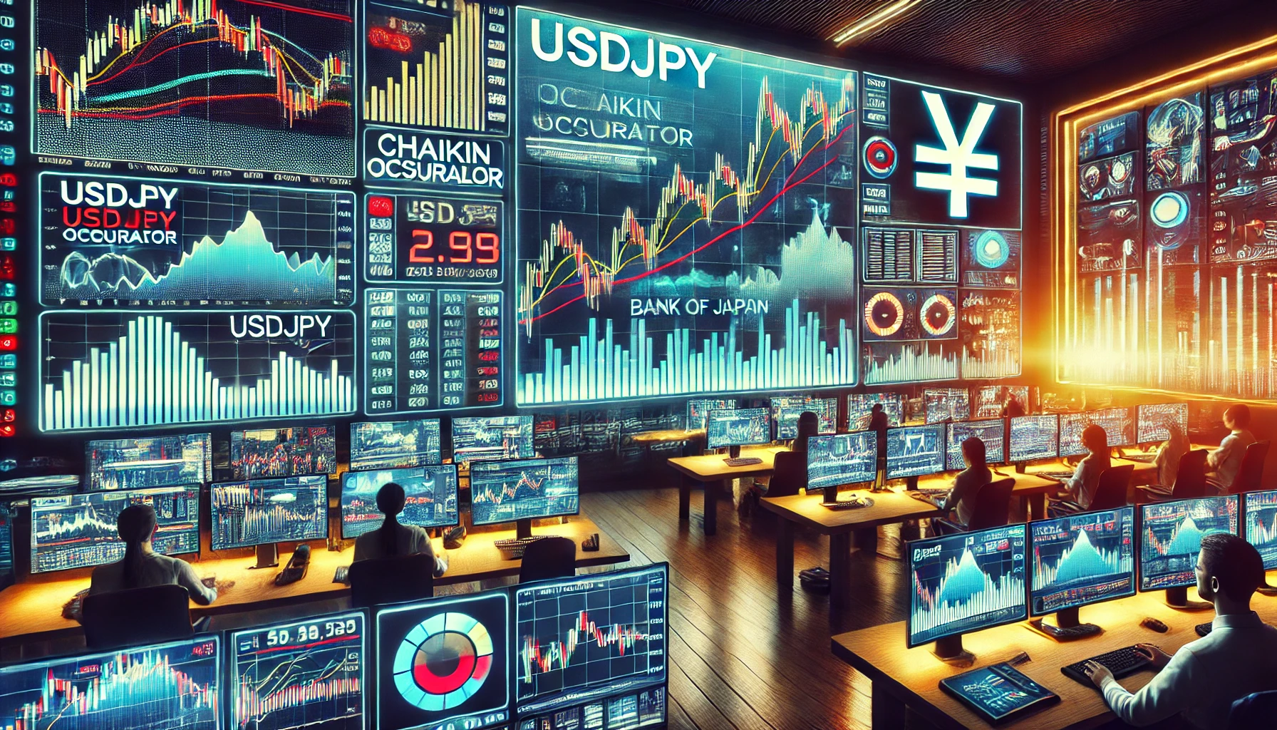 Chaikin Oscillator trading technique on USDJPY