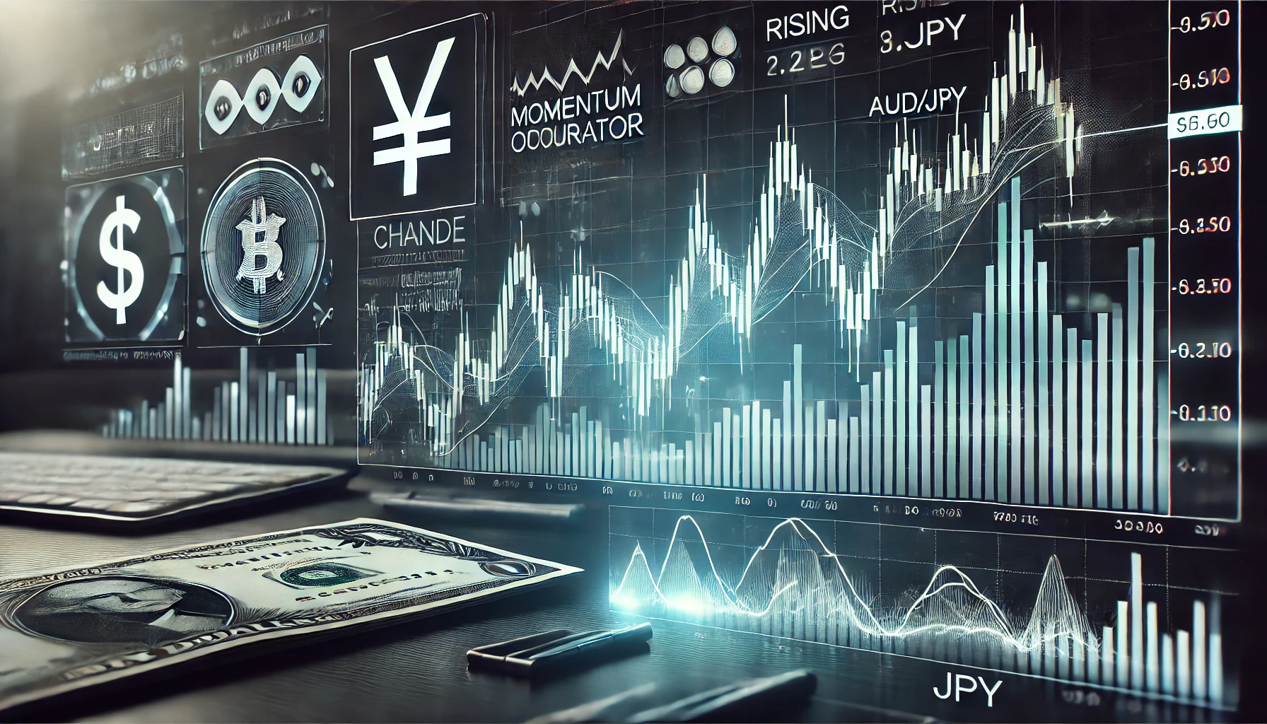 CMO strategy for AUD/JPY trading