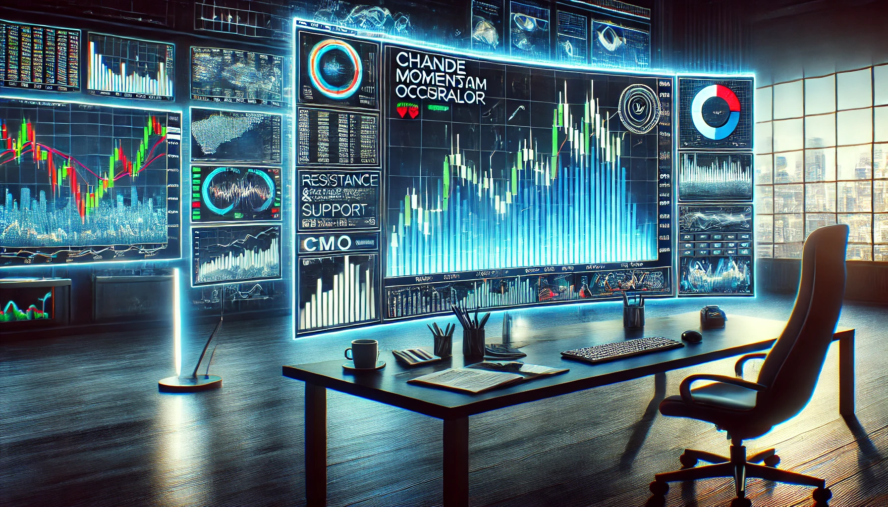 Chande Momentum Oscillator breakout strategy