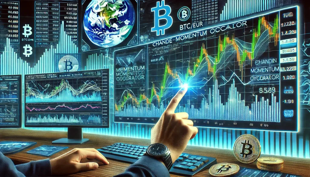 How to trade BTC/EUR with Chande Momentum