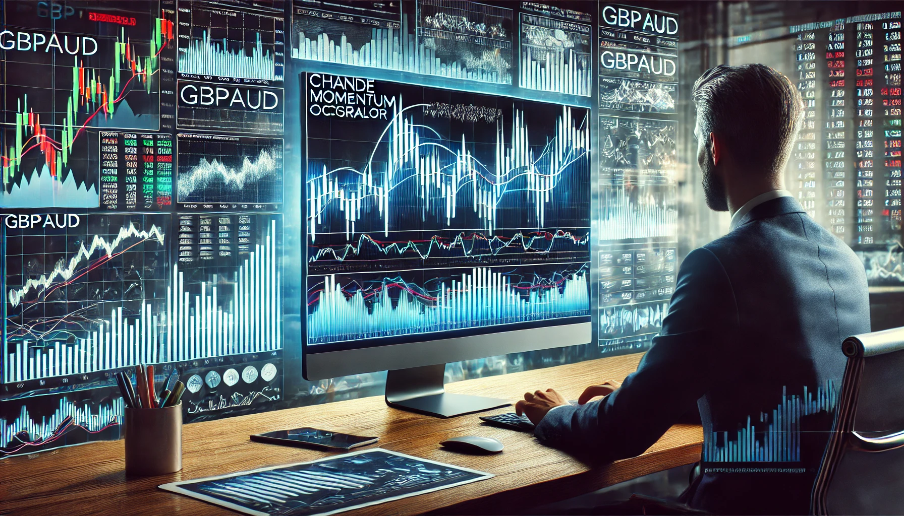 CMO trading technique for GBPAUD