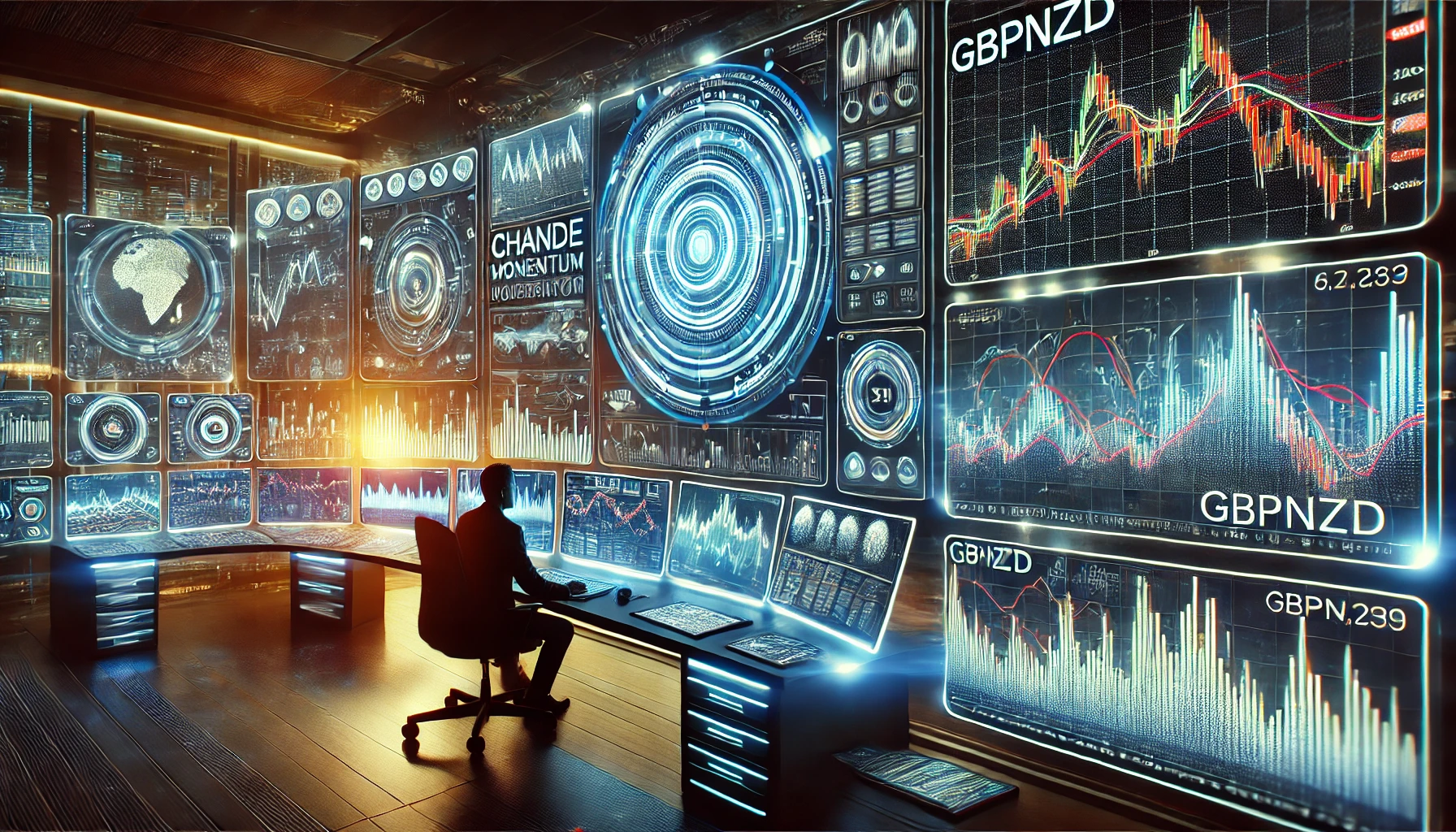 Chande Momentum Oscillator trading for GBPNZD