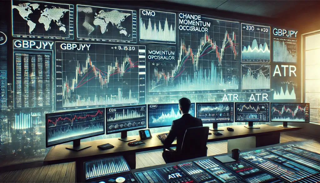 GBPJPY Momentum Trading with CMO