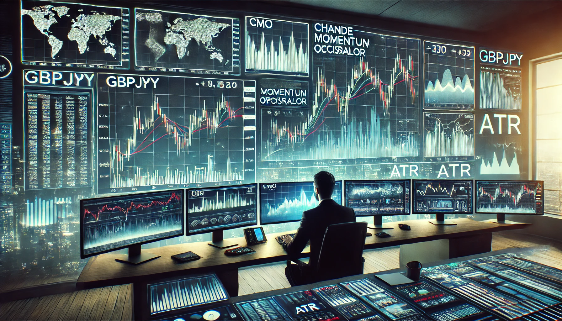 GBPJPY Momentum Trading with CMO