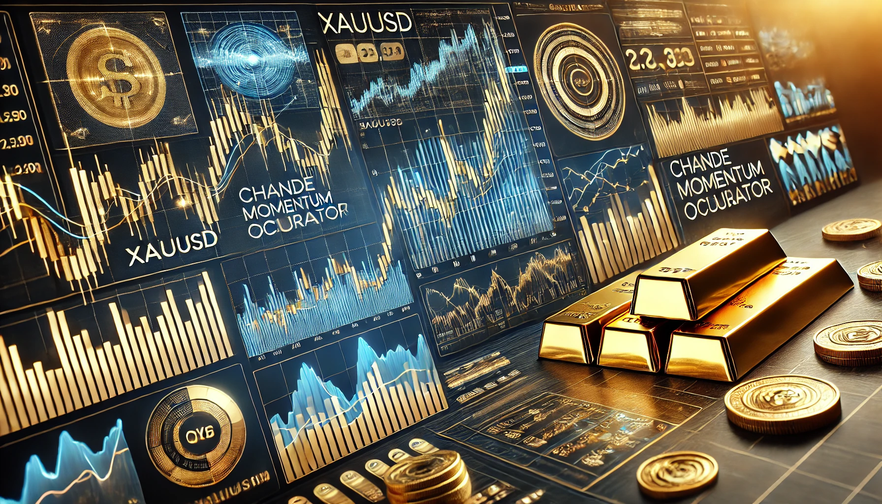 Chande Momentum Oscillator trading technique XAUUSD