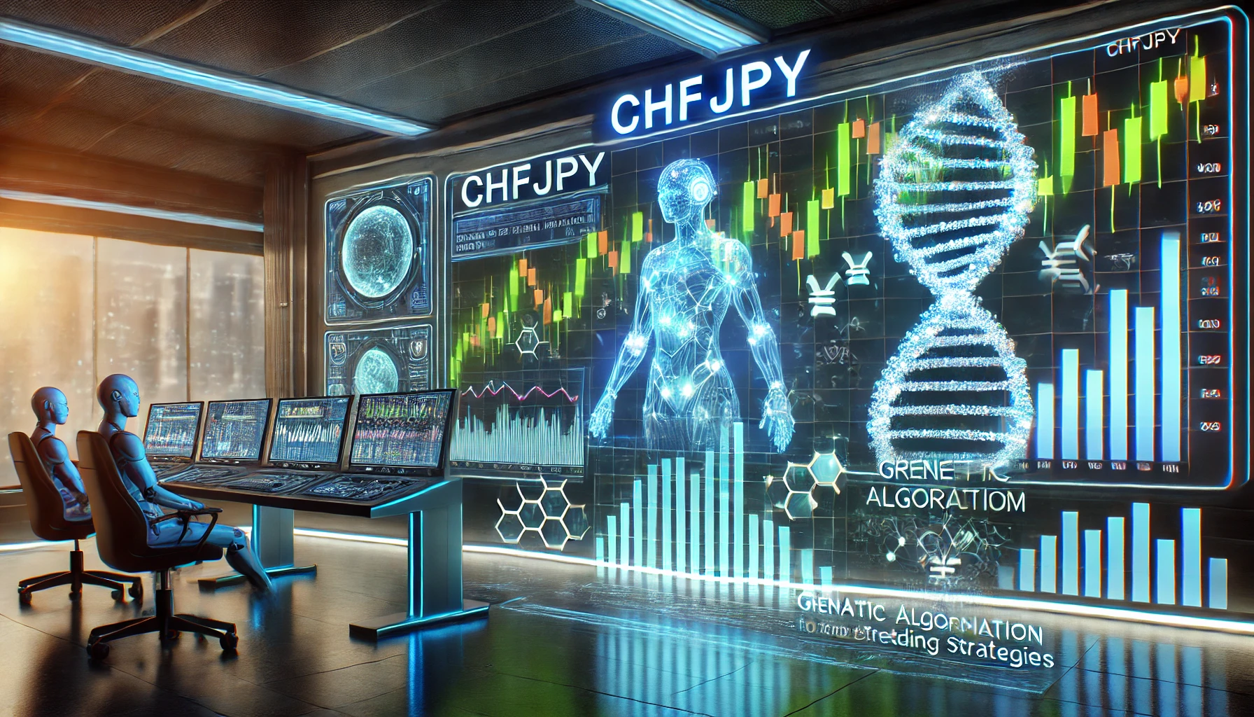 Genetic algorithm trading for CHFJPY