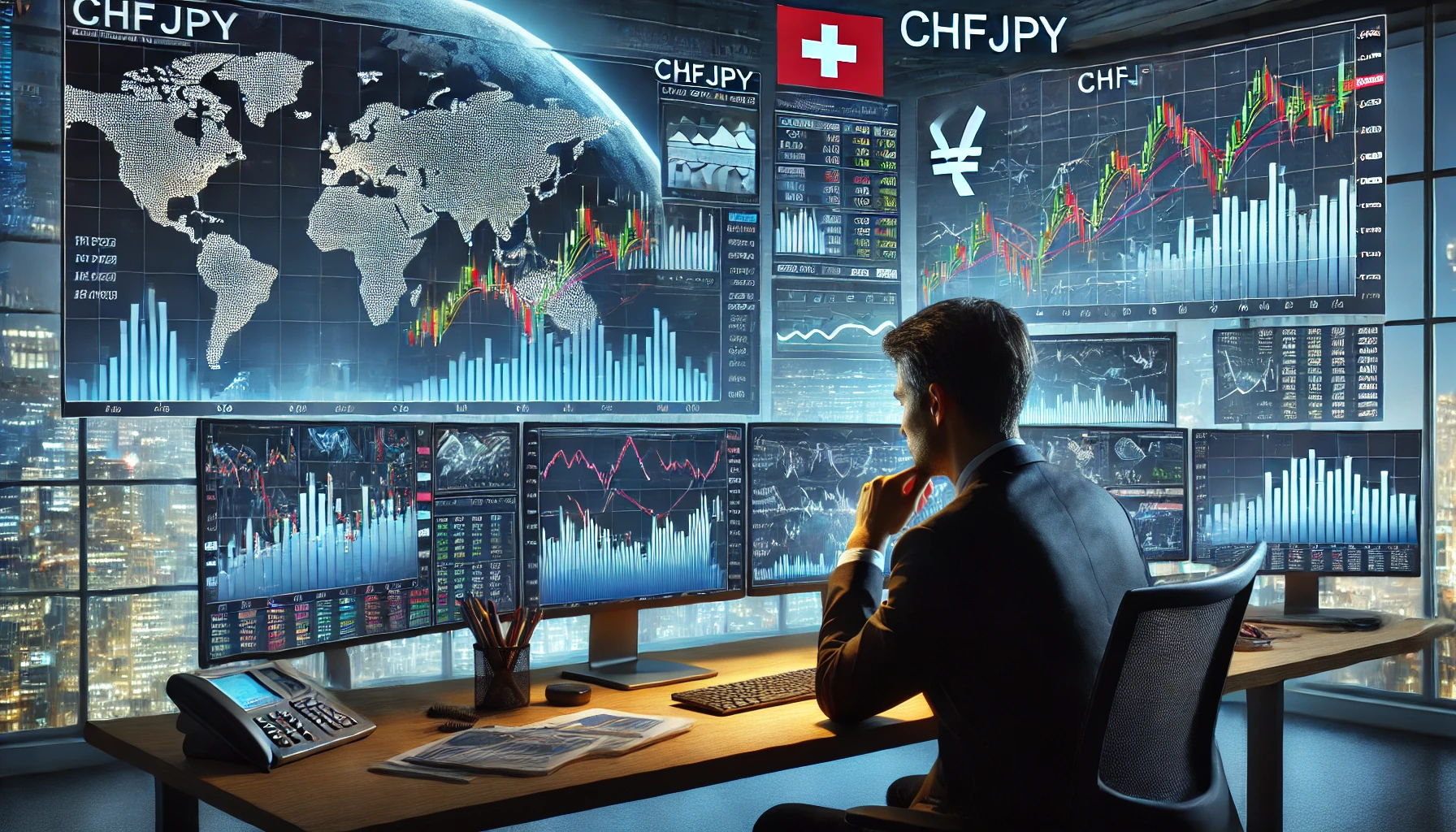 CHFJPY position trading strategy