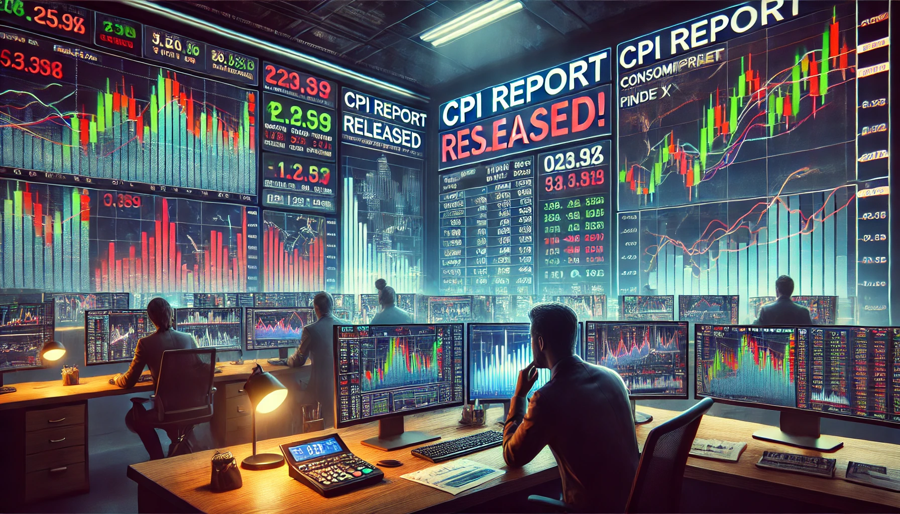 Position sizing during CPI events