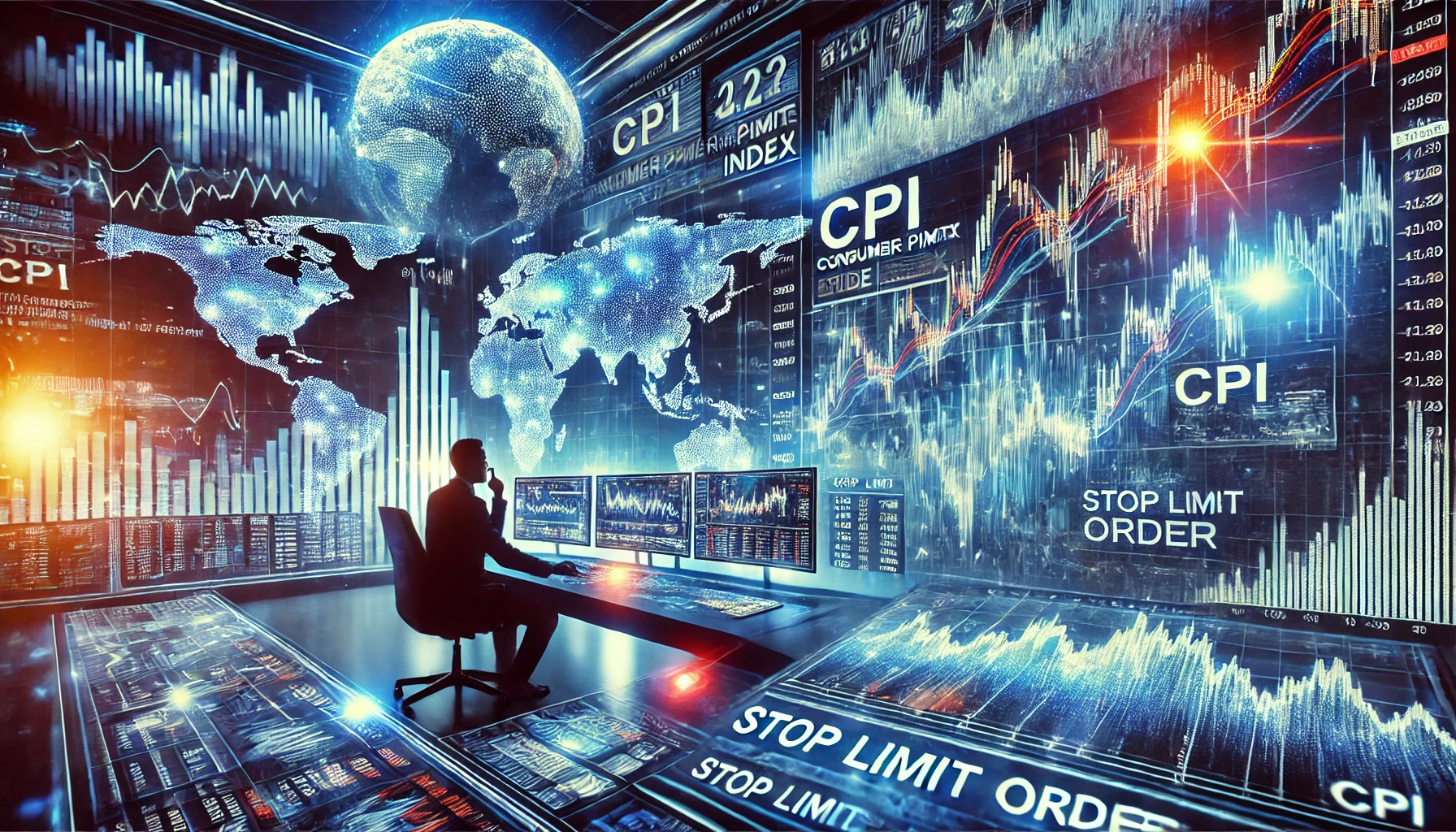 CPI trading strategy with stop limit orders
