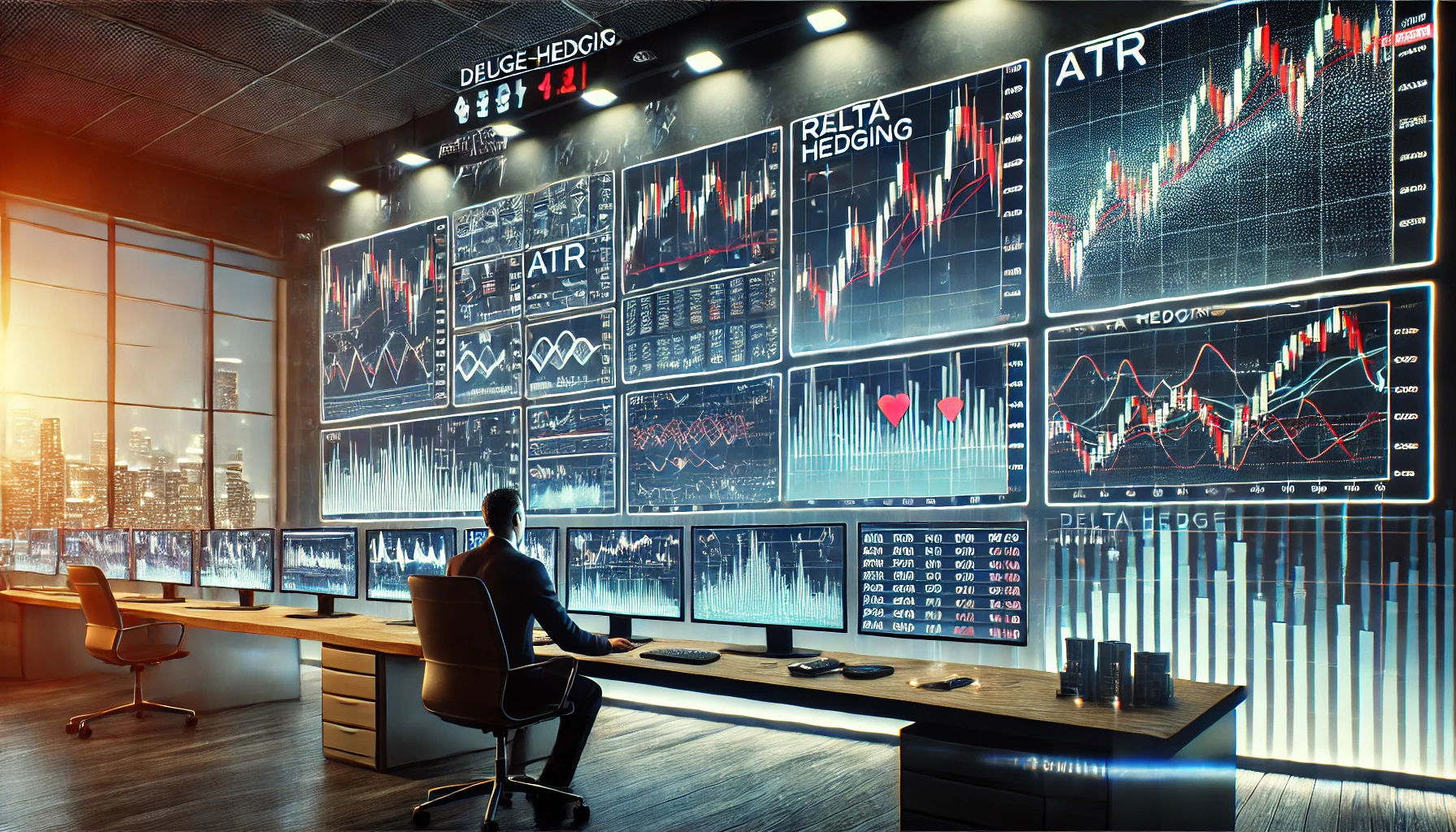 Delta hedging Forex range market