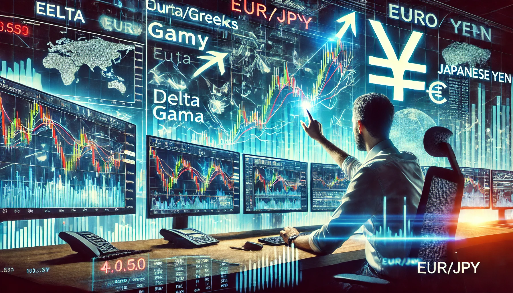 EUR/JPY delta hedge approach