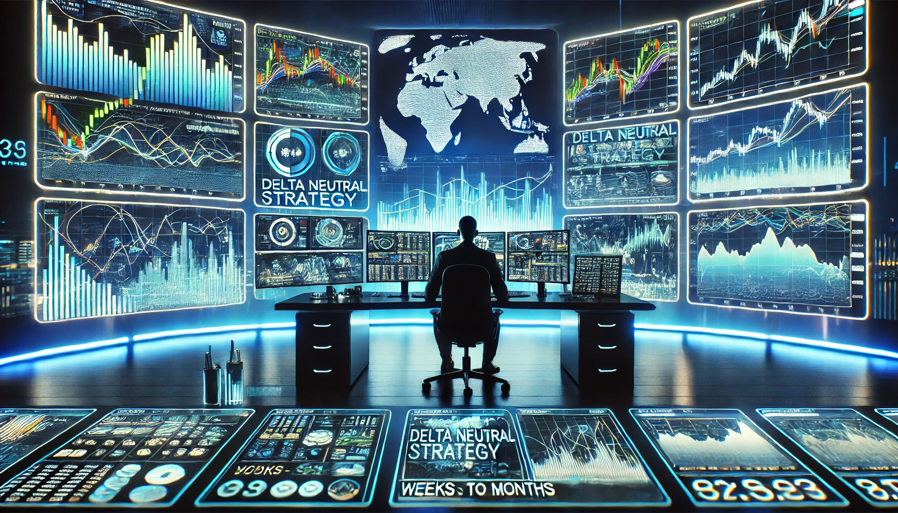 Long-Term Forex Hedging with Delta Neutrality