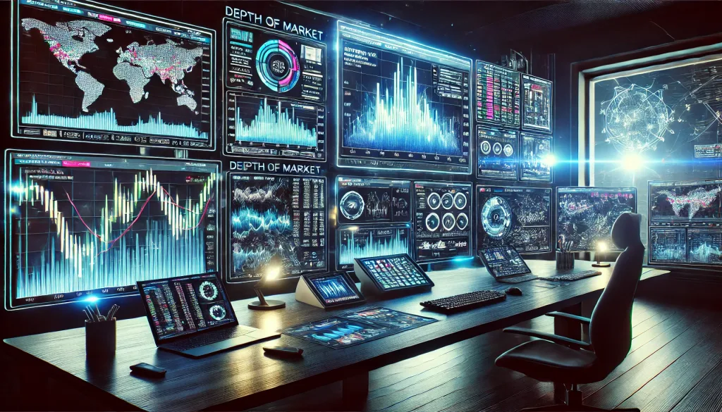 DOM trading technique for automated systems
