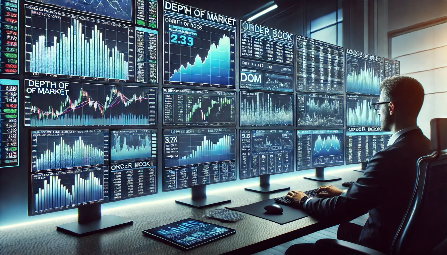 Depth of Market day trading strategy