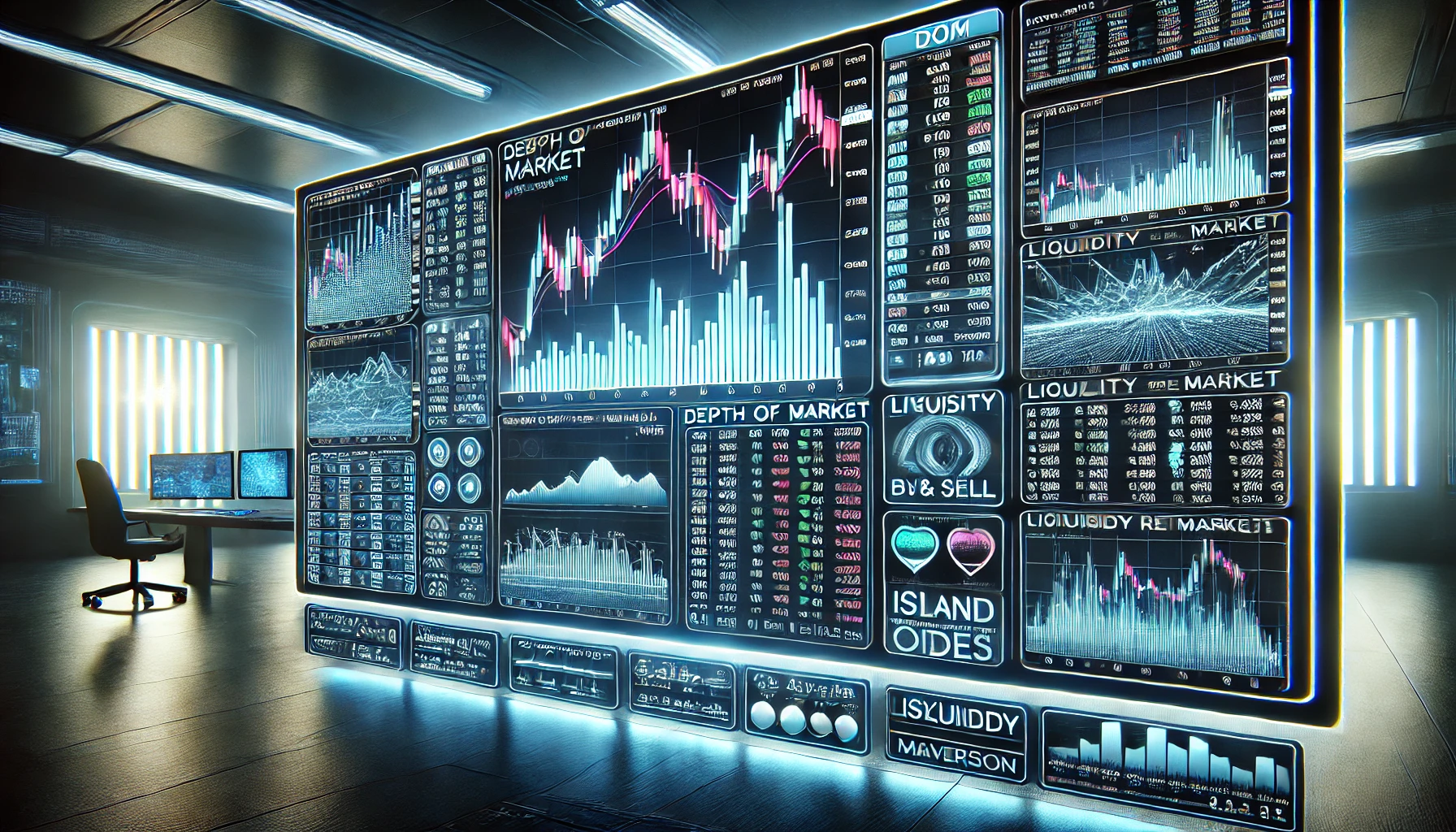 Depth of Market trading strategy
