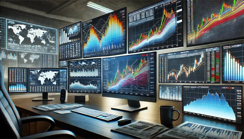 Descending broadening wedge trading strategy