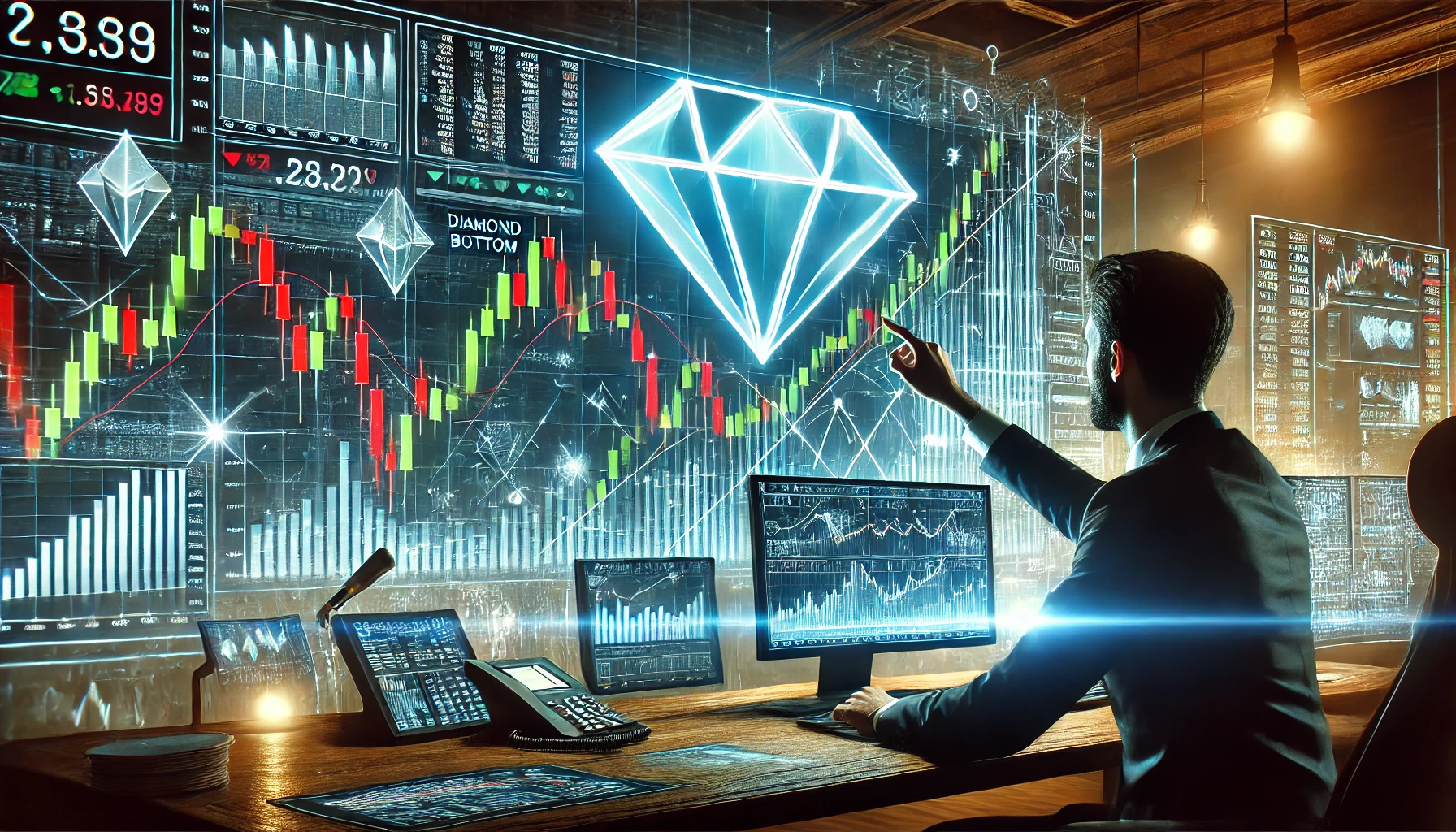 Diamond Bottom trading strategy