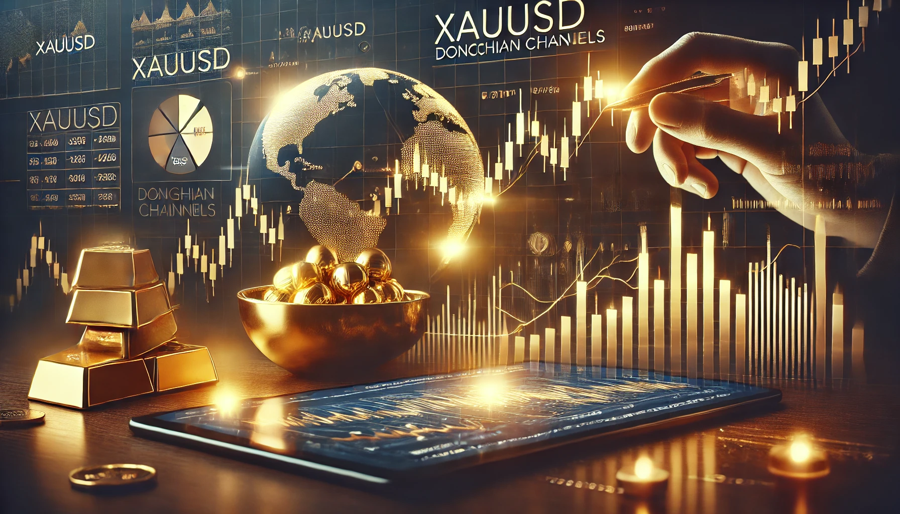 Donchian breakout system for XAUUSD