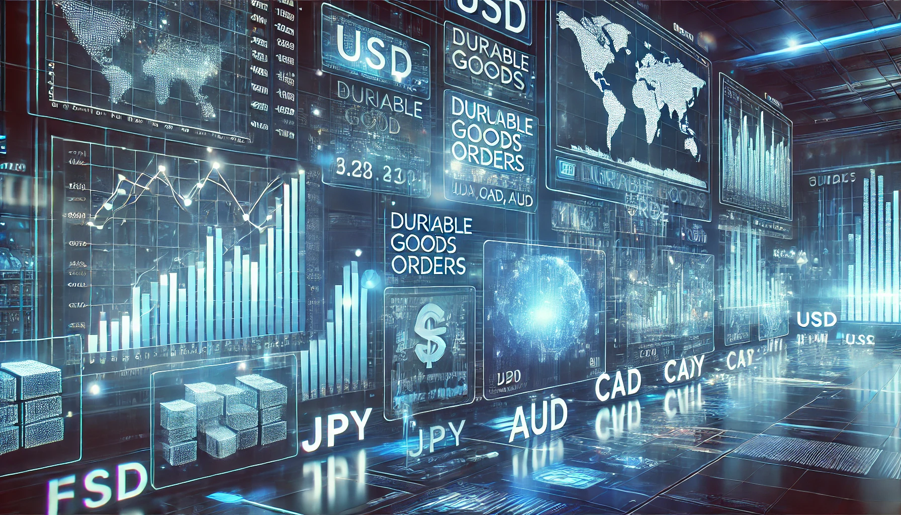 Trading durable goods orders in a liquid market