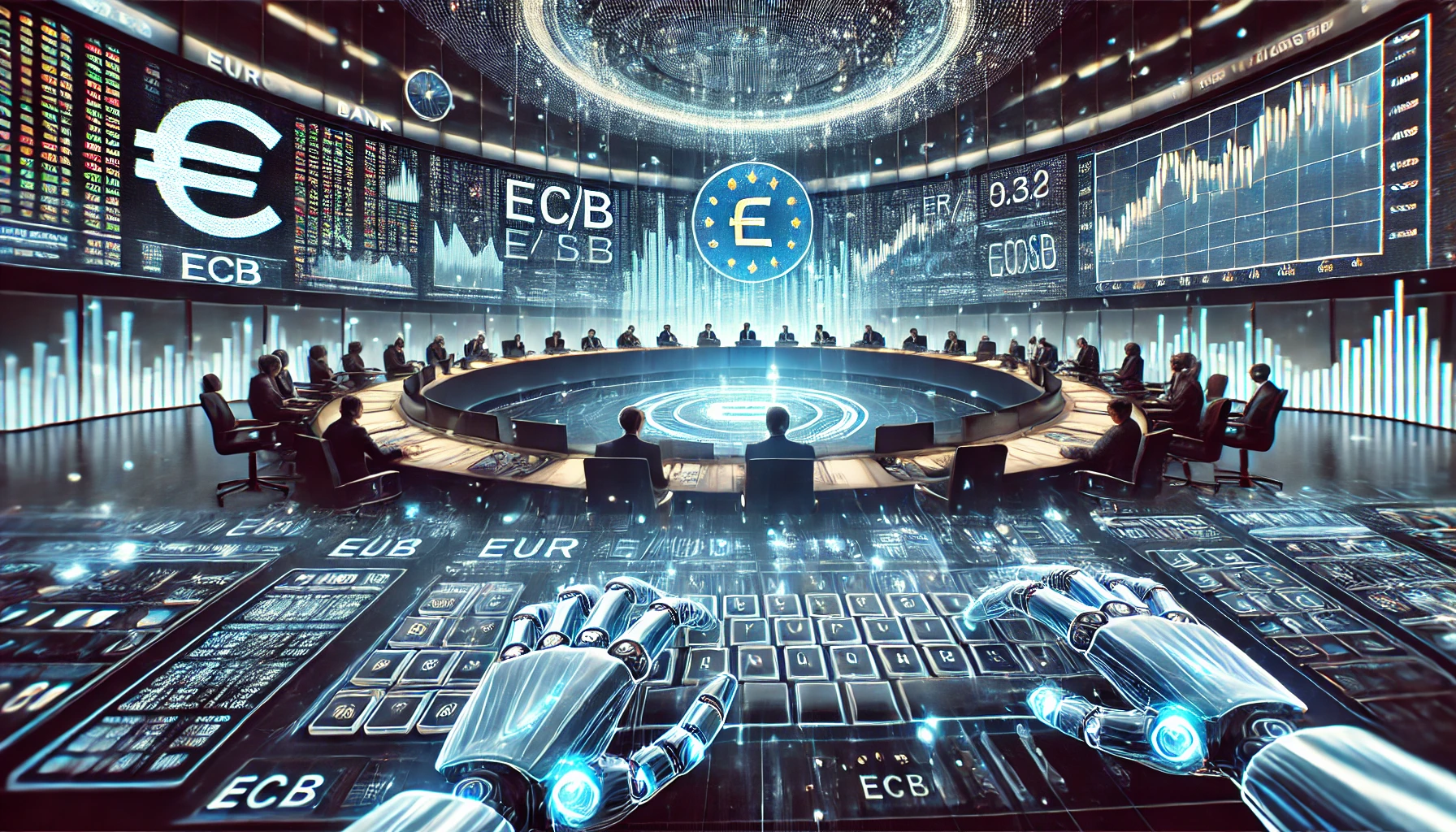 Algorithmic trading during ECB news