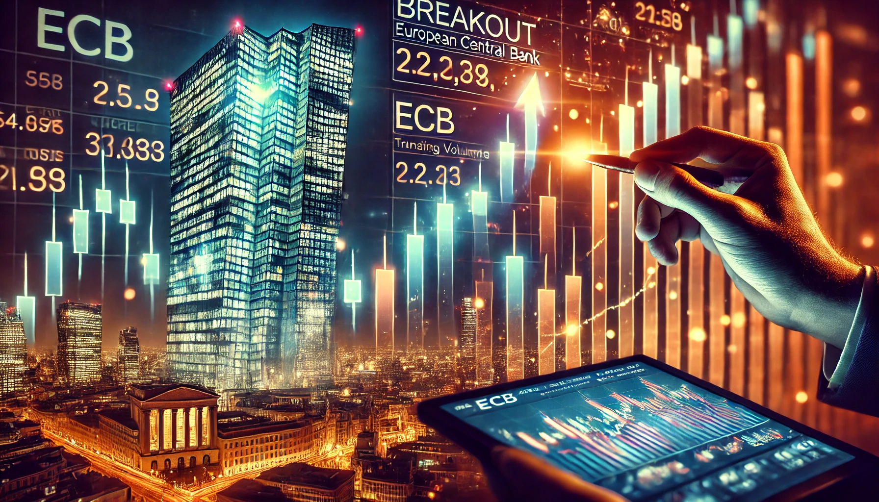 ECB breakout trading strategy