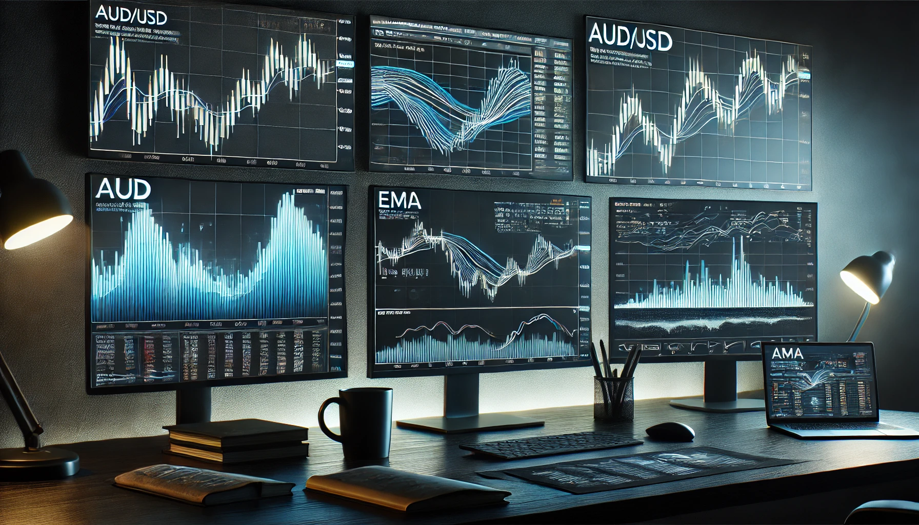 EMA trading technique for AUD/USD pairs