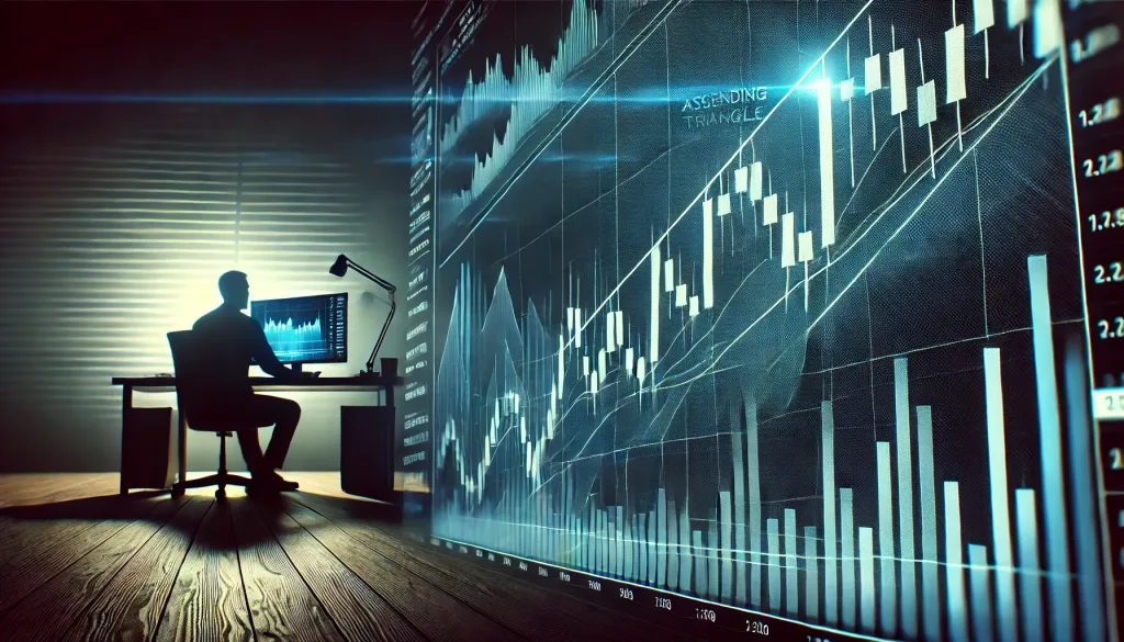 Ascending Triangle Pattern at Market Close