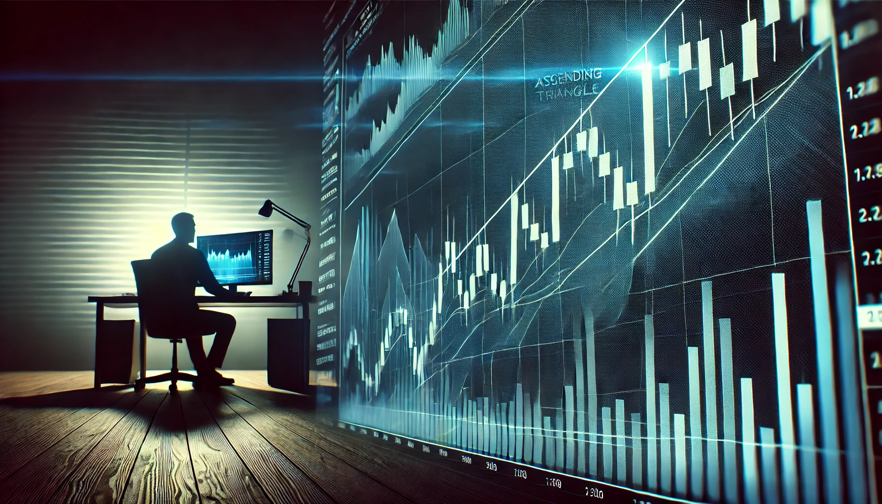Ascending Triangle Pattern at Market Close