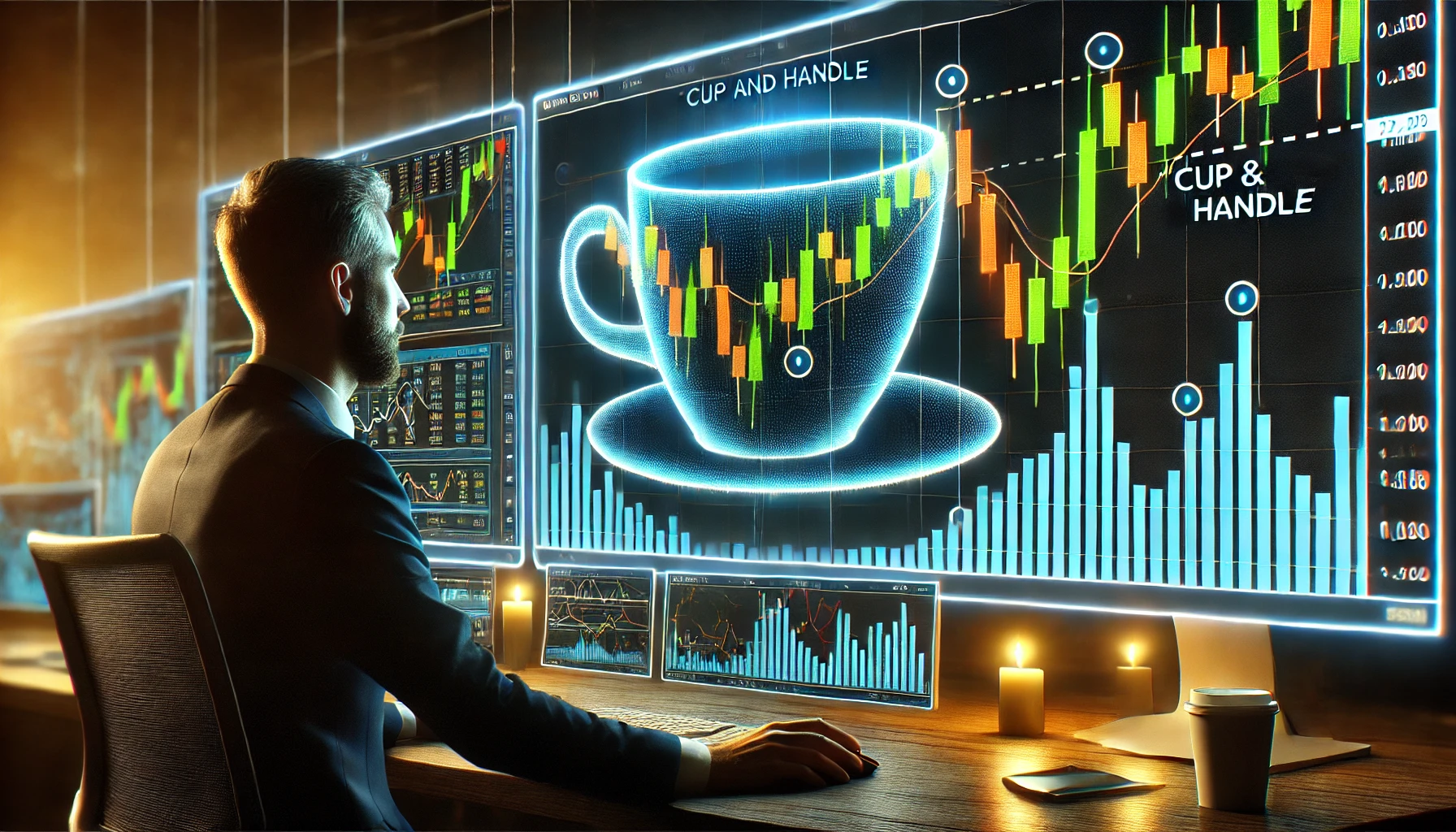 EOD Cup and Handle Trading Pattern
