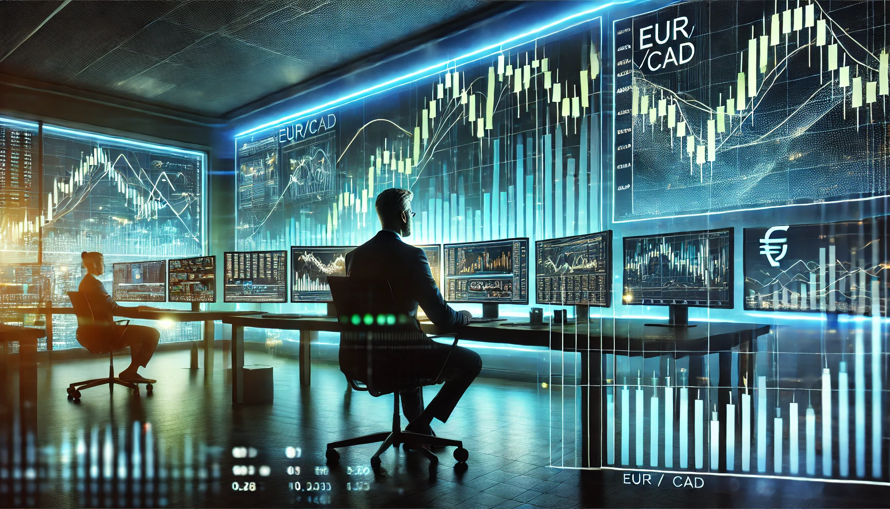 Euro Canadian Dollar trading pattern