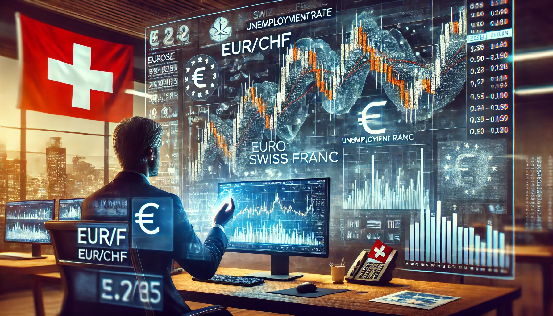 EUR/CHF unemployment rate impact