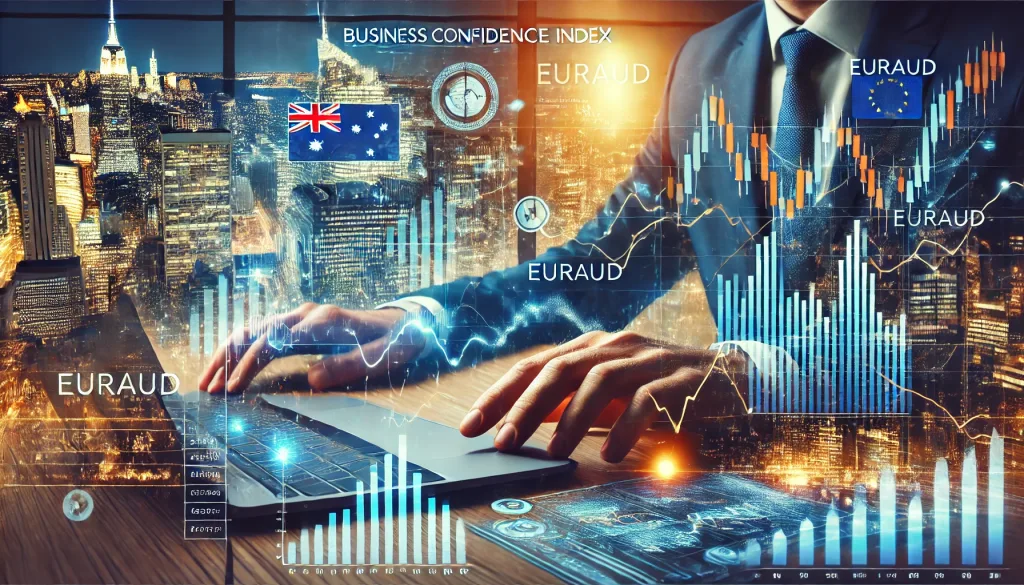 EURAUD trading strategy using Business Confidence Index