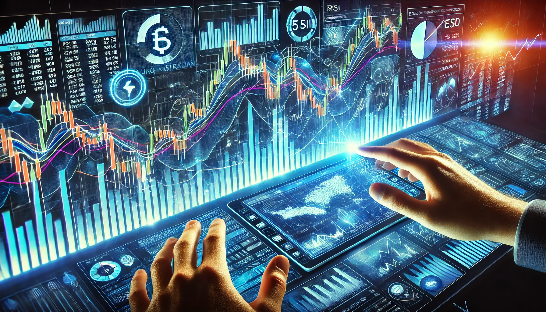 EAUD scalping technique for 5-minute chart