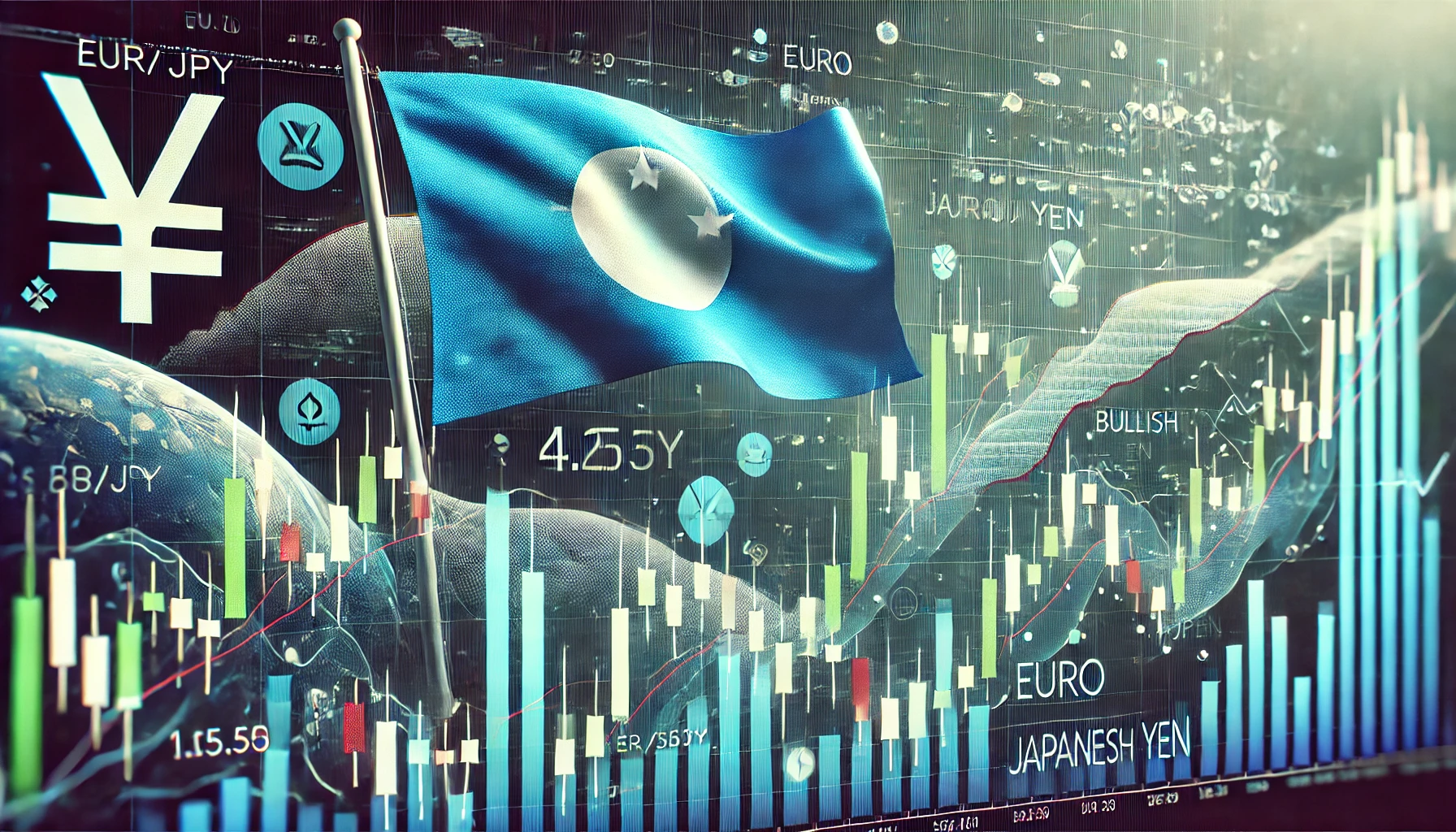 Euro Japanese Yen Bullish Flag Strategy