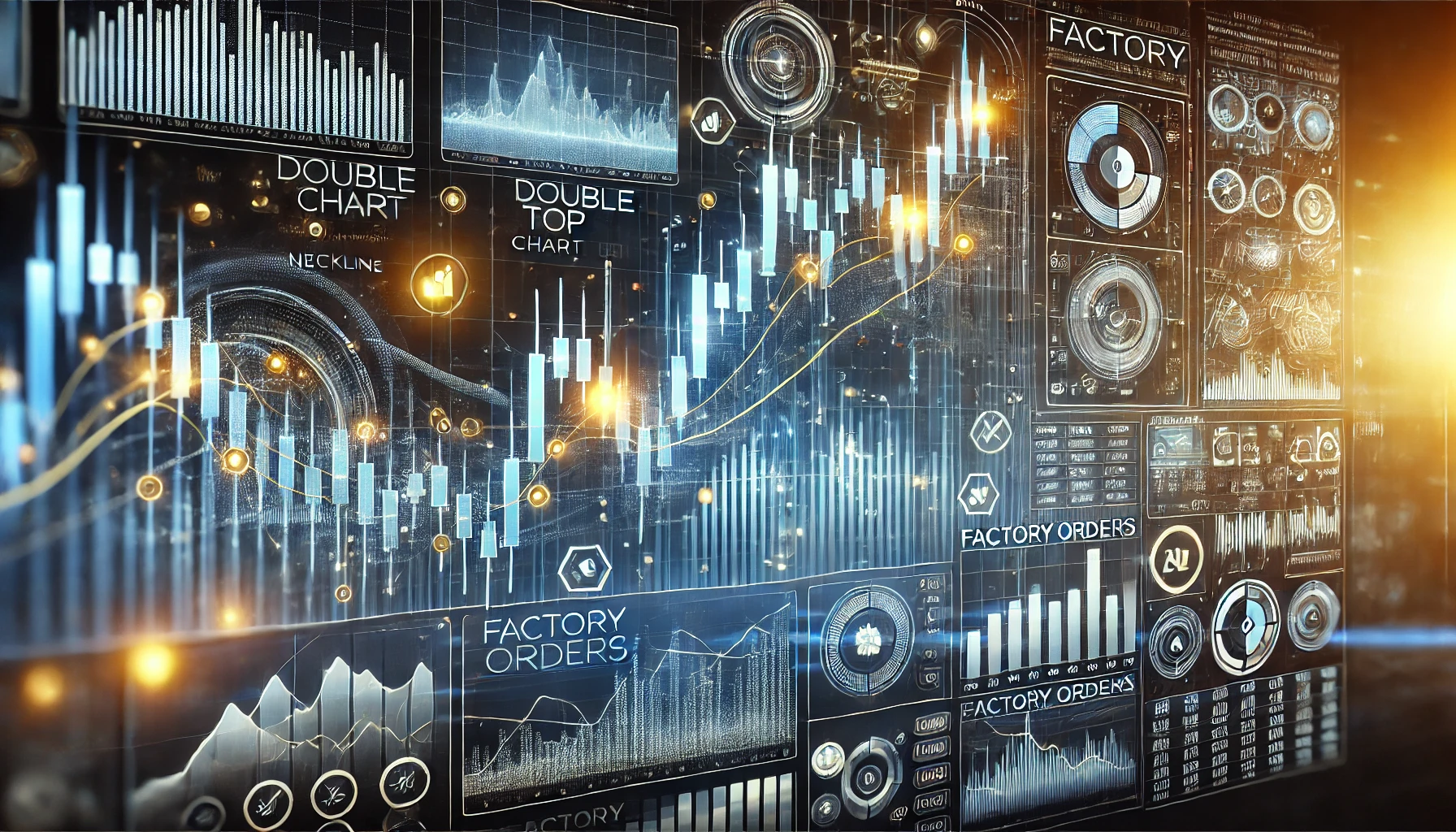 Double top Forex pattern