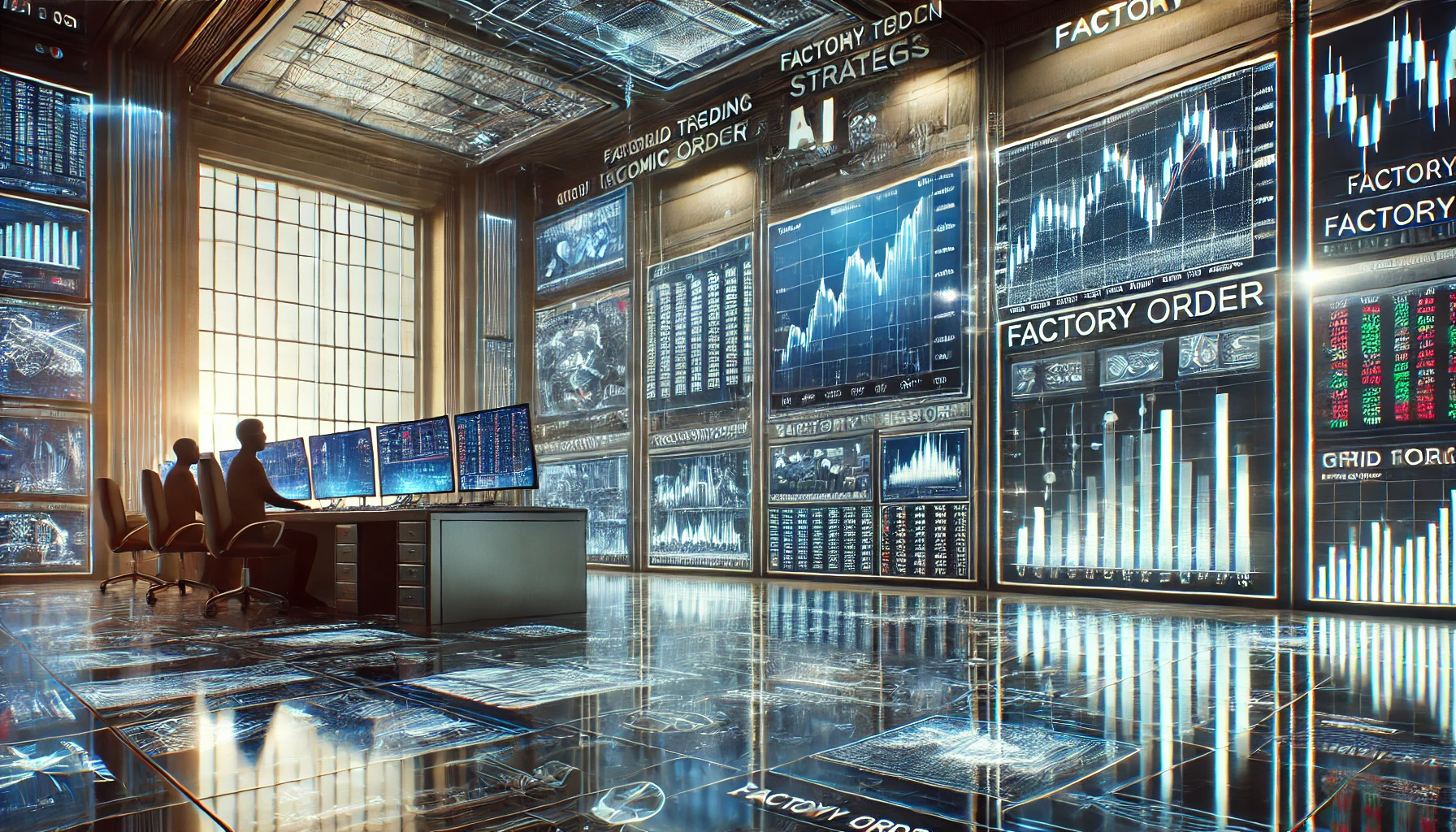 Grid trading strategy using factory orders