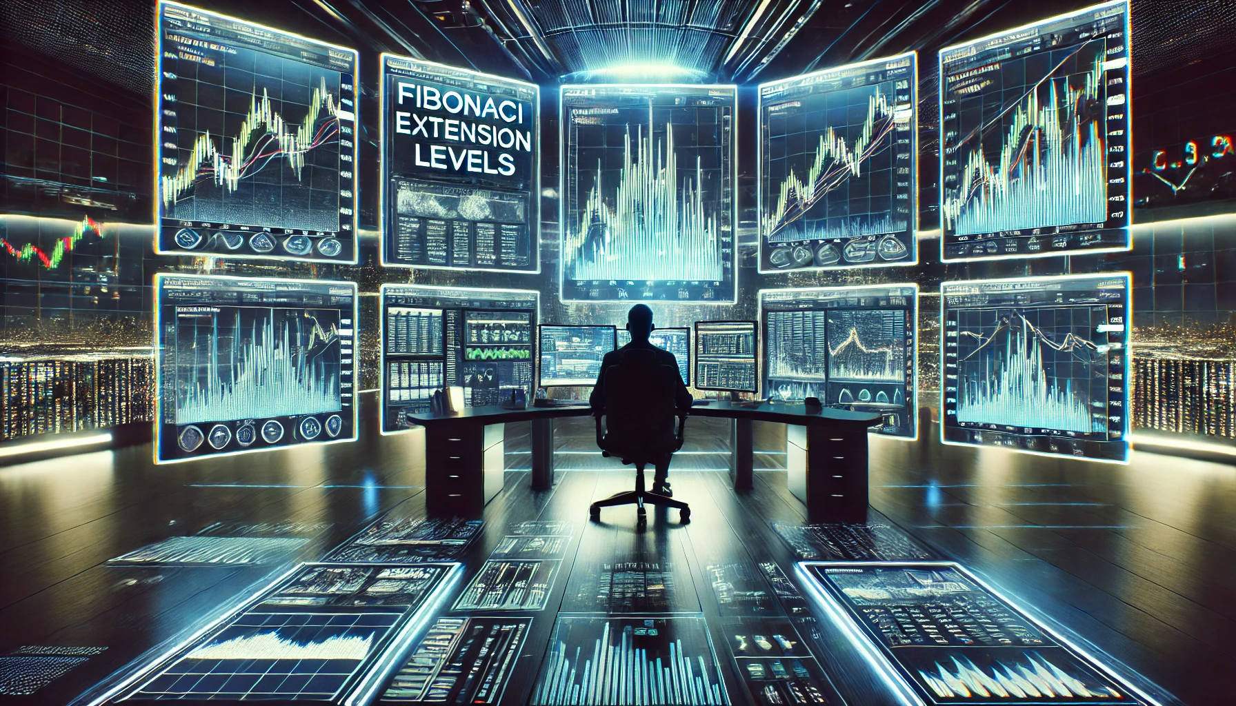 Fibonacci price projections in Forex news trading