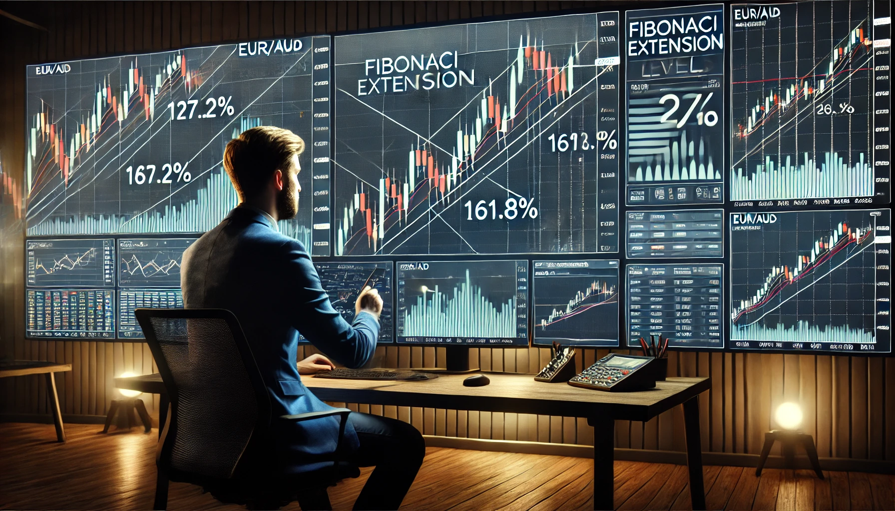 EUR/AUD Fibonacci trading method
